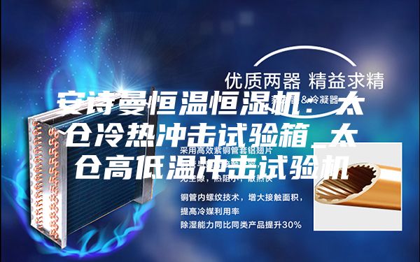 安詩曼恒溫恒濕機:太倉冷熱沖擊試驗箱_太倉高低溫沖擊試驗機