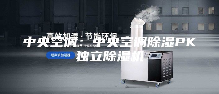 中央空調(diào)：中央空調(diào)除濕PK獨立除濕機