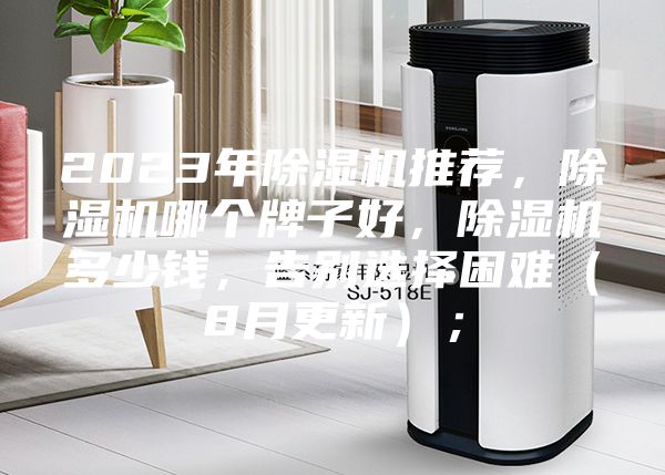 2023年除濕機推薦，除濕機哪個牌子好，除濕機多少錢，告別選擇困難（8月更新）；