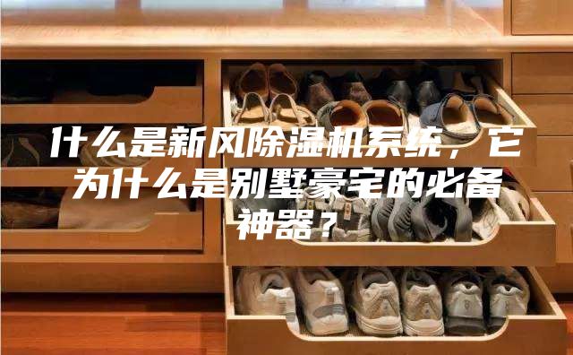 什么是新風除濕機系統，它為什么是別墅豪宅的必備神器？
