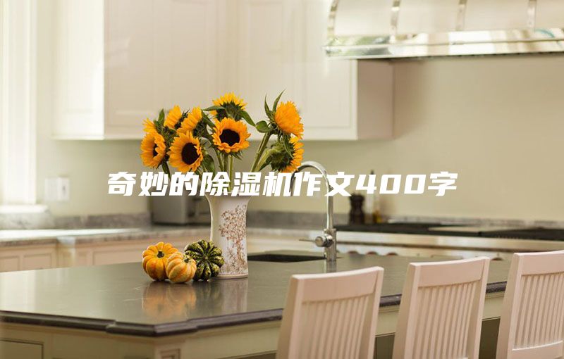 奇妙的除濕機(jī)作文400字