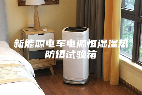 新能源電車電源恒濕濕熱防爆試驗箱