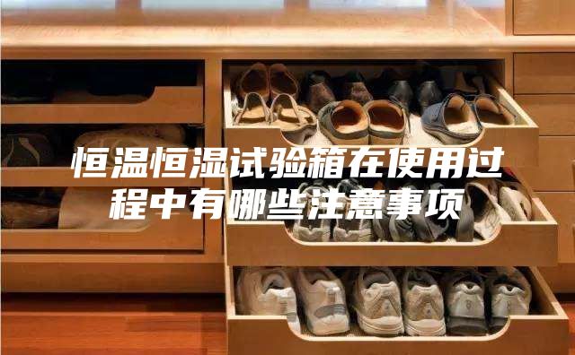 恒溫恒濕試驗(yàn)箱在使用過(guò)程中有哪些注意事項(xiàng)