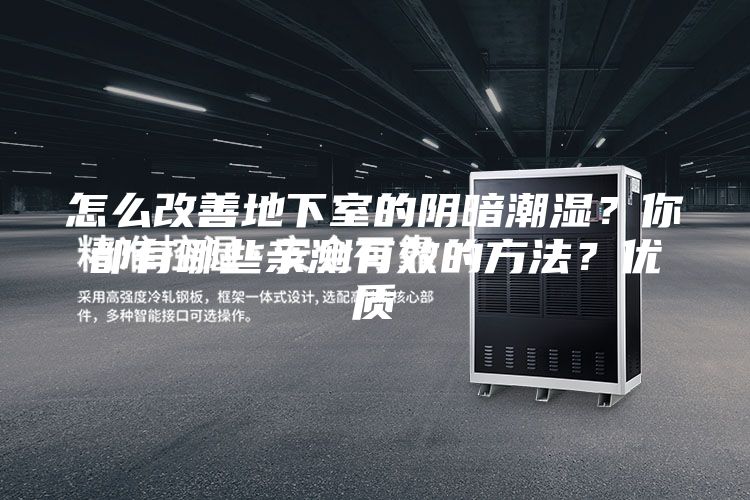 怎么改善地下室的陰暗潮濕？你都有哪些親測有效的方法？優(yōu)質(zhì)