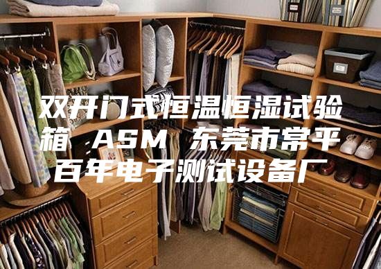 雙開門式恒溫恒濕試驗(yàn)箱 ASM 東莞市常平百年電子測(cè)試設(shè)備廠