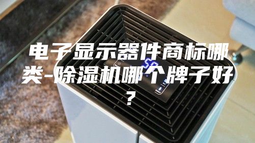 電子顯示器件商標哪類-除濕機哪個牌子好？