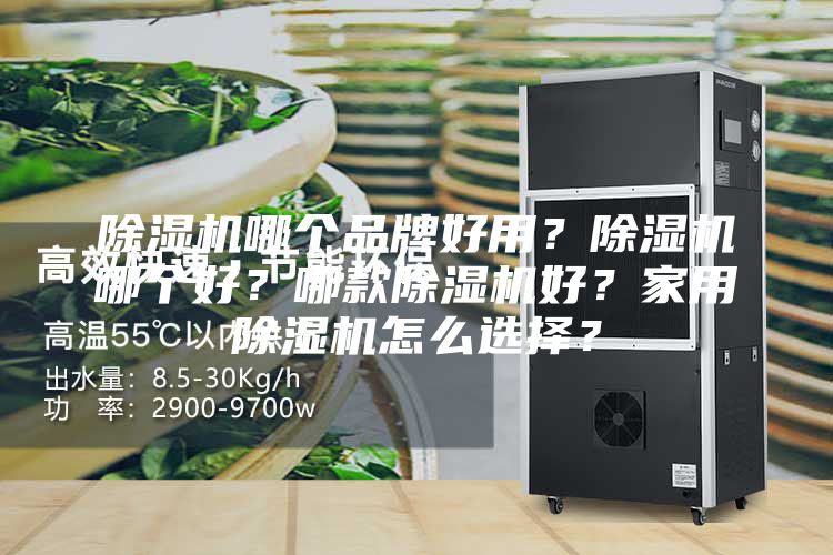 除濕機哪個品牌好用？除濕機哪個好？哪款除濕機好？家用除濕機怎么選擇？