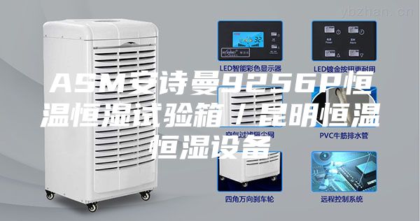 ASM安詩曼9256P恒溫恒濕試驗箱/昆明恒溫恒濕設備