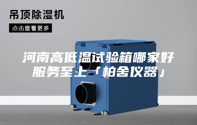 河南高低溫試驗(yàn)箱哪家好服務(wù)至上「柏舍儀器」